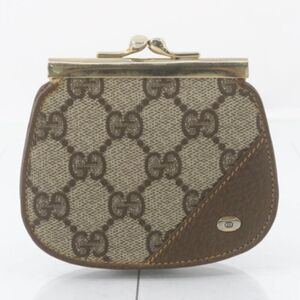 Vintage Gucci GG Canvas Kiss-Lock Coin Purse – super collectible and clean!